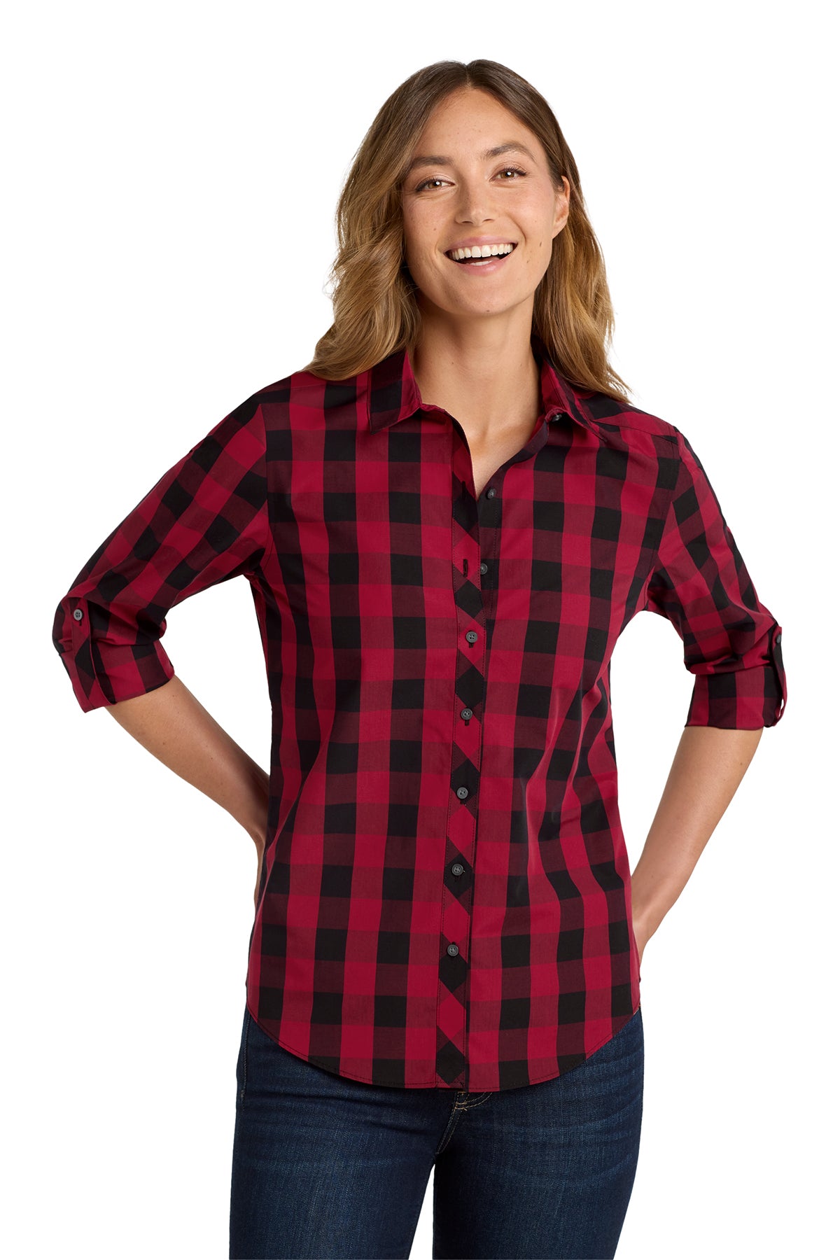 Port Authority® Women's Everyday Plaid Shirt