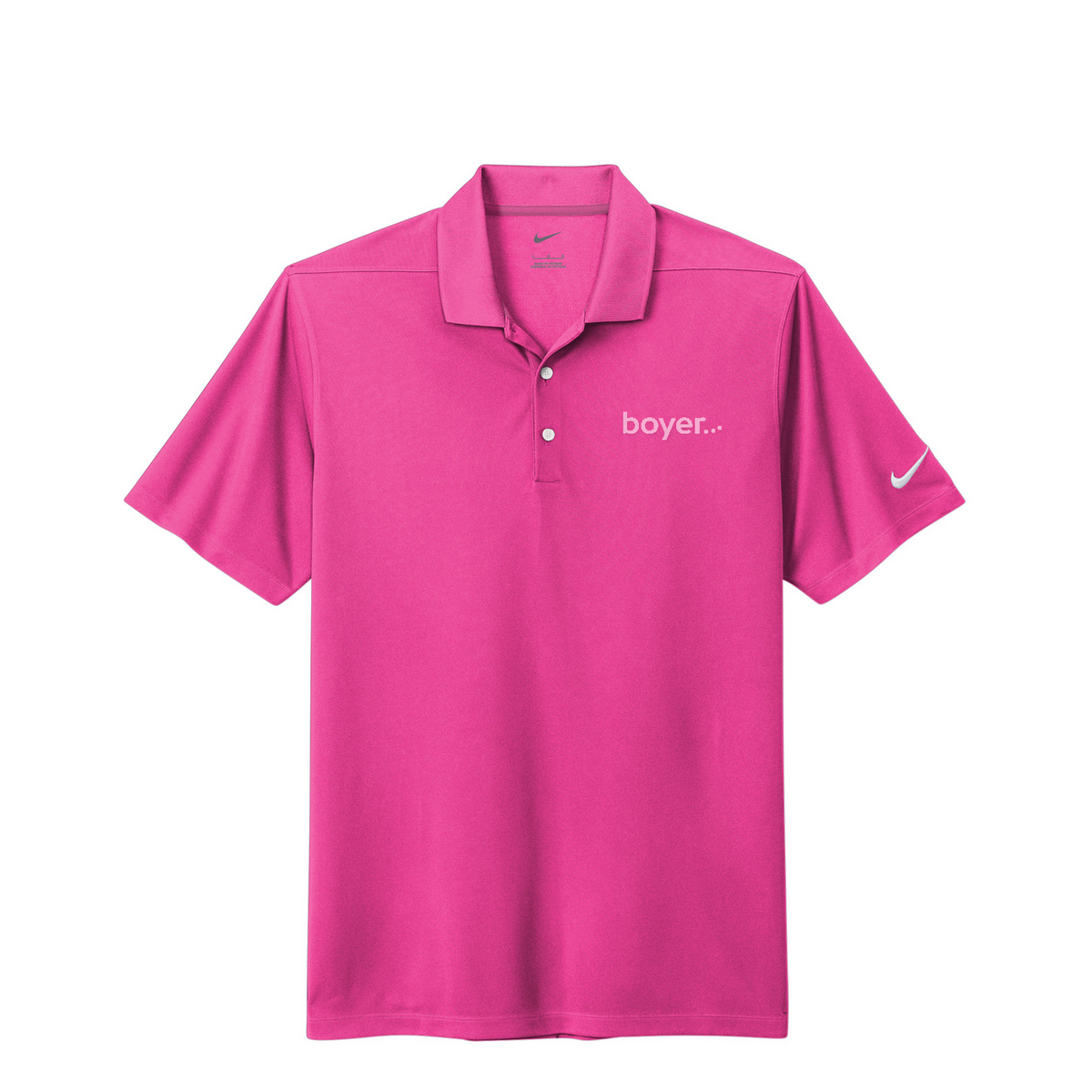 Nike Dri-FIT Micro Pique 2.0 Polo — Vivid Pink