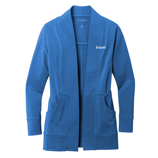 Port Authority® Women's Microterry Cardigan