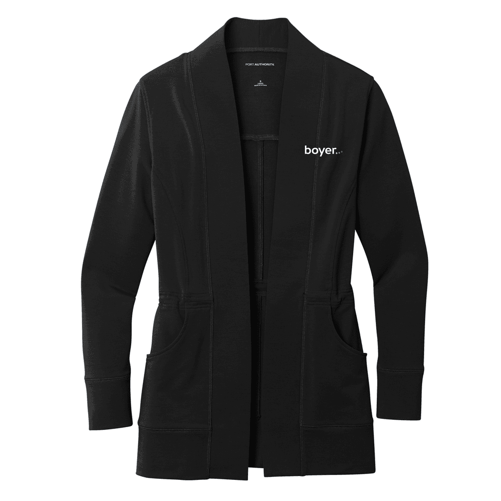 Port Authority® Women's Microterry Cardigan