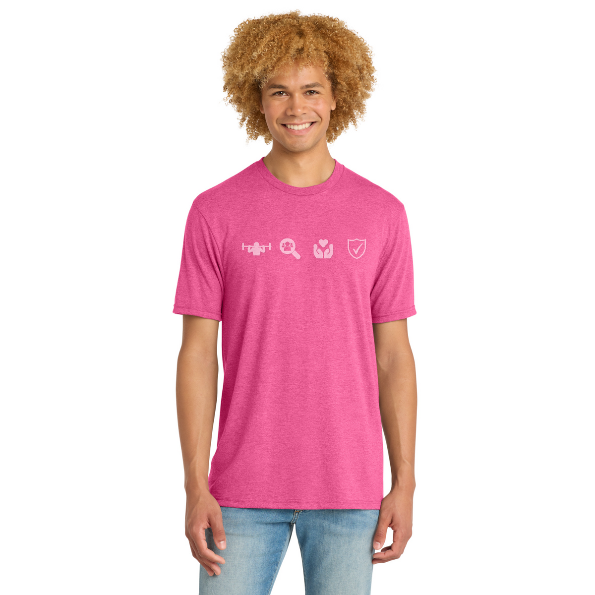 District   Perfect Tri   DTG Tee — model